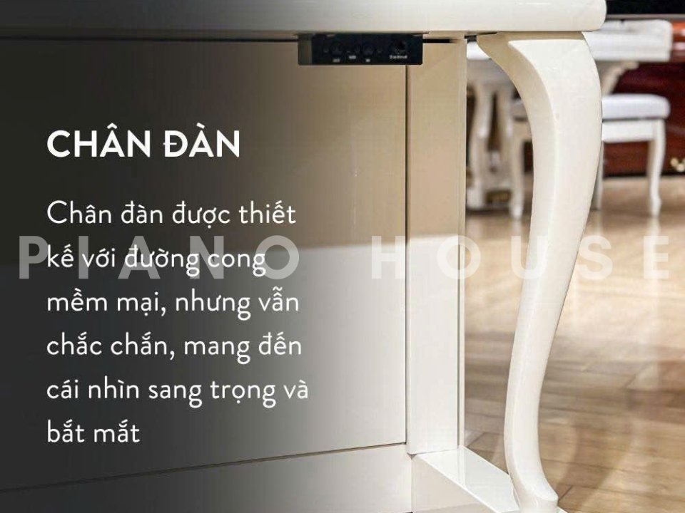 Cận cảnh YAMAHA MX202R WH tại Piano House
